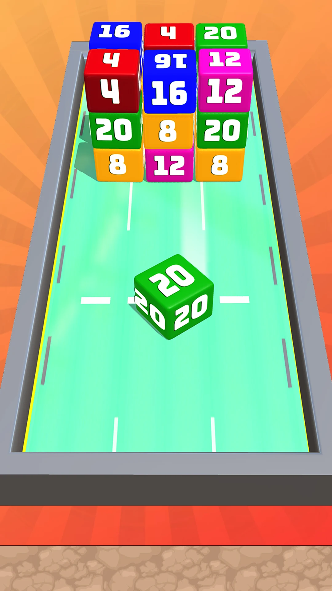 Cube Merge 2048: Cube Game screenshot