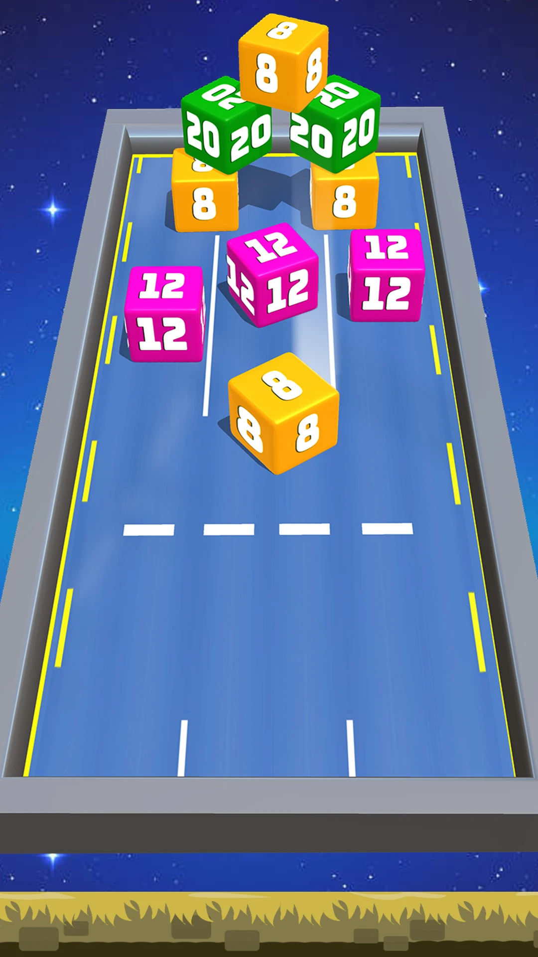 Cube Merge 2048: Cube Game screenshot