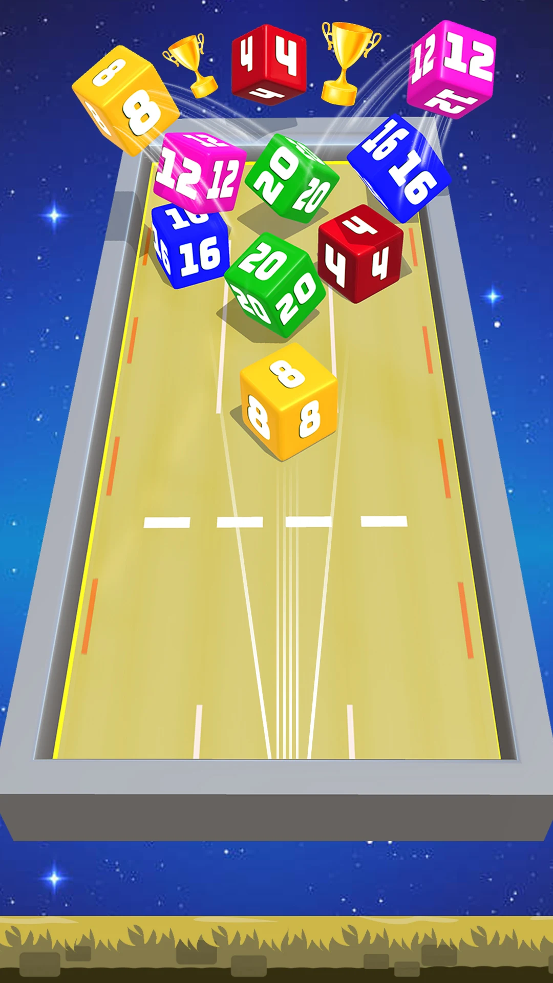 Cube Merge 2048: Cube Game screenshot