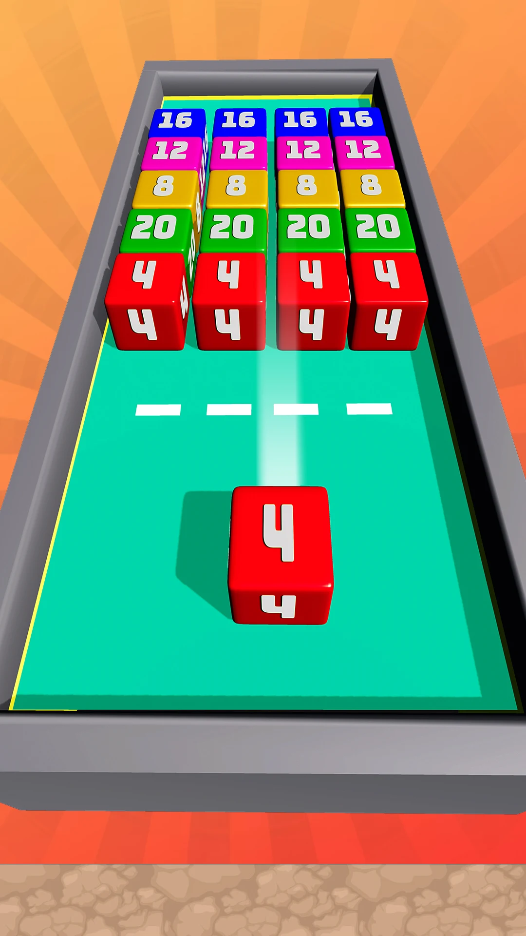 Cube Merge 2048: Cube Game screenshot